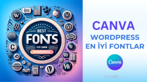 Canva WordPress En İyi Fontlar