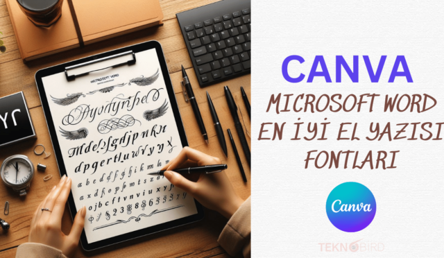 Microsoft Word En İyi El Yazısı Fontları