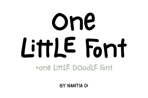 One Little Font Yazı Fontu