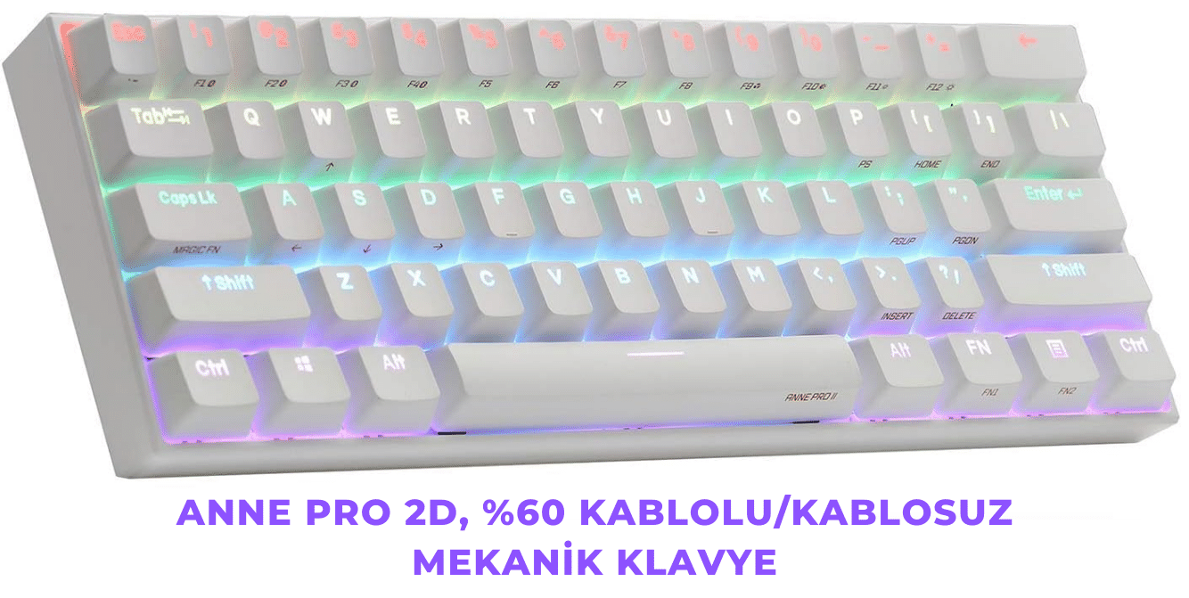 Anne Pro 2 Mekanik Klavye İncelemesi Özellikleri