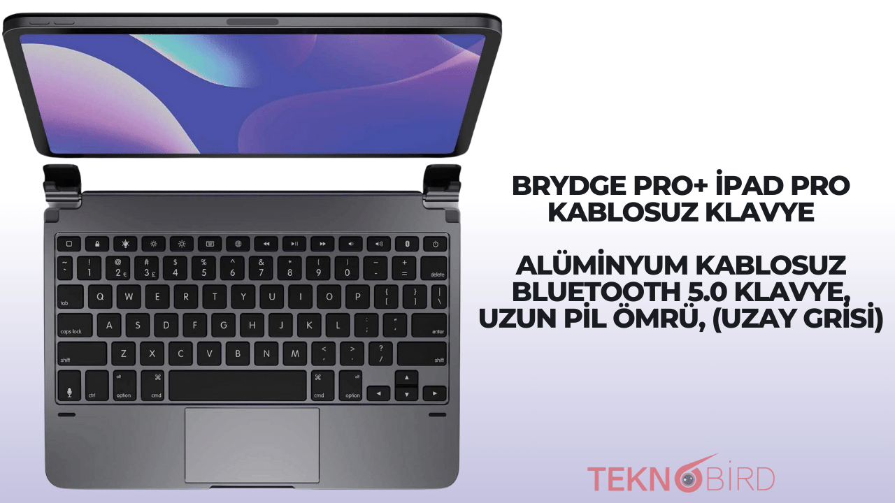 Brydge Pro+ ipad kablosuz klavye