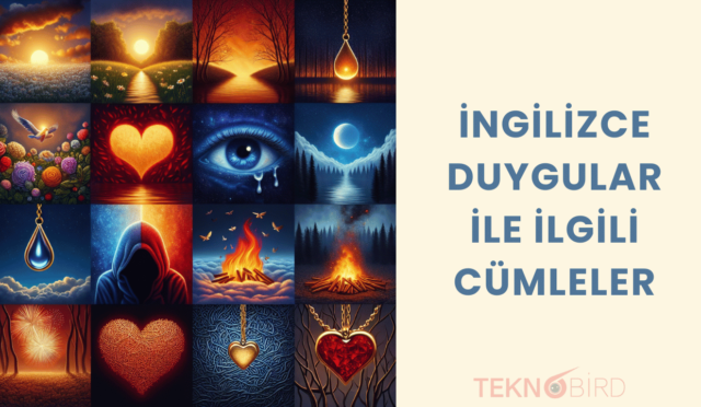 İngilizce Duygular ile İlgili Cümleler