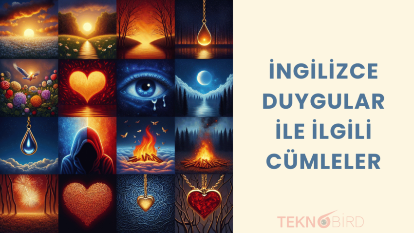 İngilizce Duygular ile İlgili Cümleler