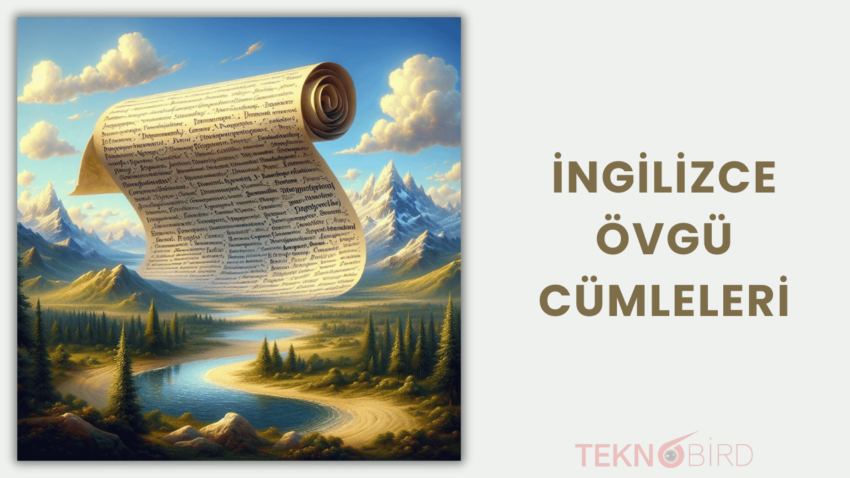 İngilizce Övgü Kelimeleri ve Cümleleri