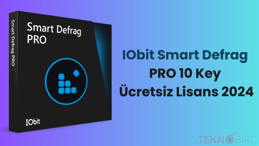 IObit Smart Defrag PRO 10 Key – Ücretsiz Lisans 2024