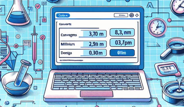 Miligramı Mililitreye Dönüştürmek için En İyi Çevrimiçi Araçlar