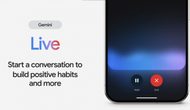 Google, Sesli Yapay Zeka Asistanı Gemini Live’ı Yayınladı