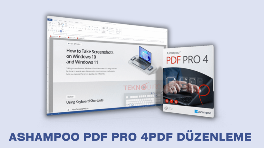 Ashampoo PDF Pro 4 ile PDF Düzenleme Deneyiminizi Geliştirin