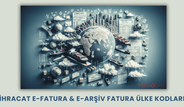 İhracat E-Fatura ve E-Arşiv Fatura İçin Ülke Kodları