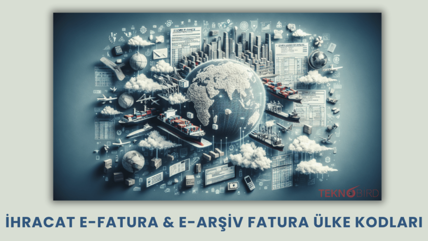 İhracat E-Fatura ve E-Arşiv Fatura İçin Ülke Kodları