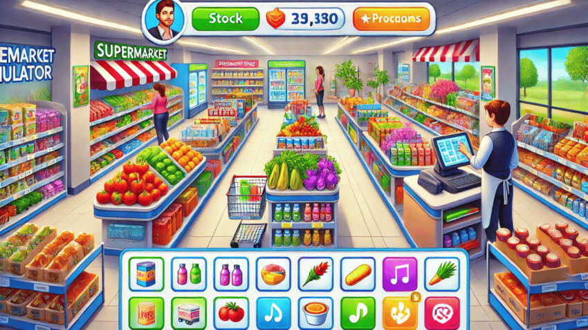 Manage Supermarket Simulator Android APK İndir