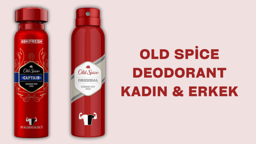 Old Spice Deodorant: Hem Kadınlar Hem Erkekler İçin