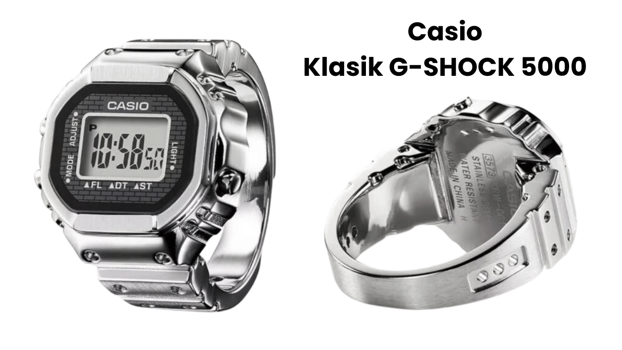 Casio Klasik G-SHOCK 5000 Akıllı Yüzük