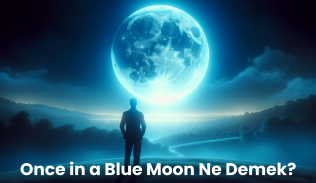 Once in a Blue Moon Ne Demek? Anlamı ve Örnek Kullanımı