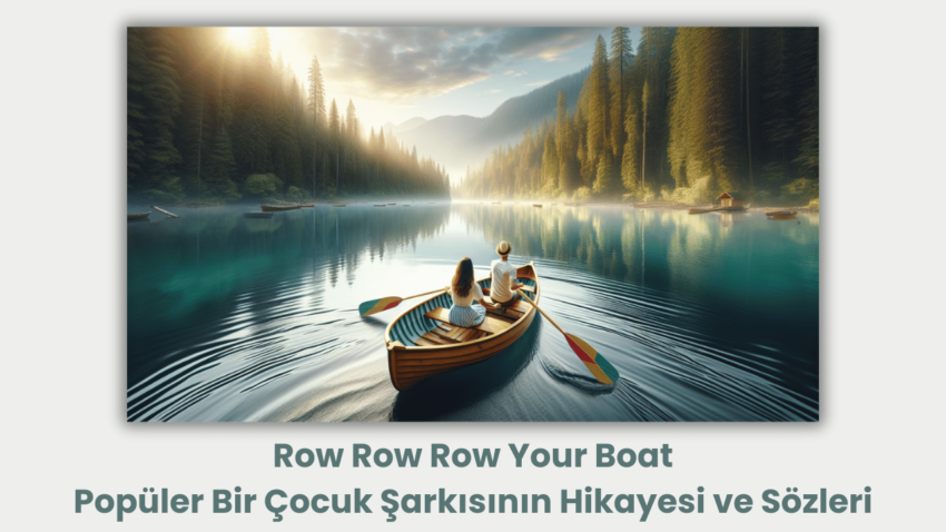 Row Row Row Your Boat: Popüler Bir Çocuk Şarkısının Hikayesi ve Sözleri