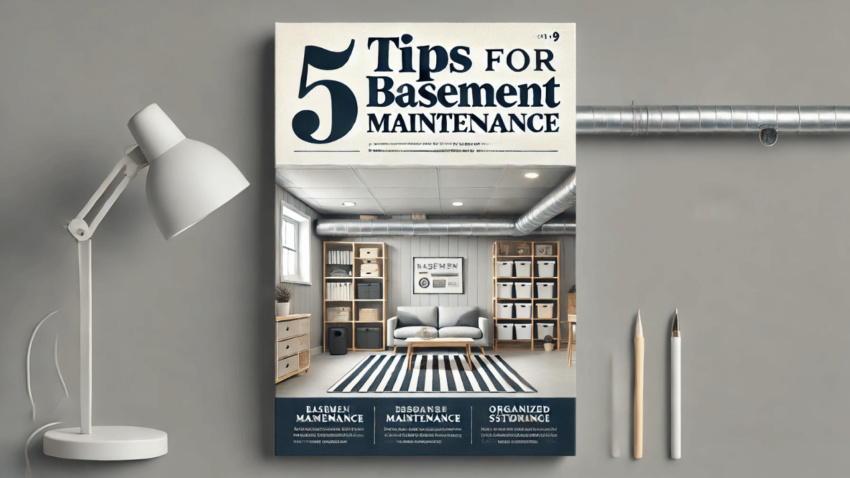 5 Tips For Basement Maintenance