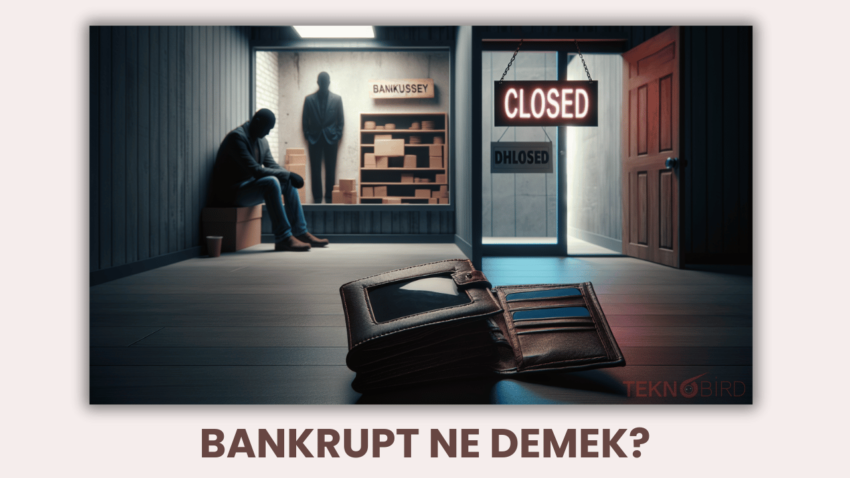 Bankrupt Ne Demek? Bankrupt ile İlgili Cümleler