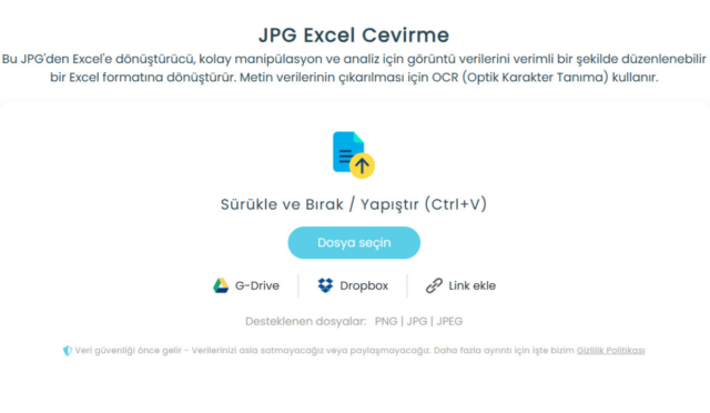 JPG’yi Excel’e Nasıl Dönüştürürsünüz: Adım Adım Kılavuz