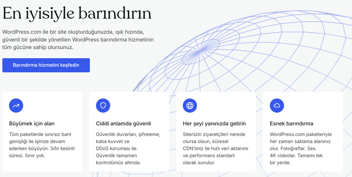 WordPress.com Ücretsiz Hosting Site Kurma