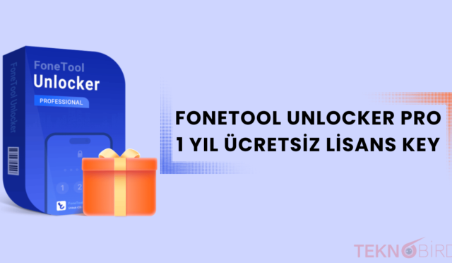 FoneTool Unlocker Pro: 1 Yıl Ücretsiz Lisans Key 2025