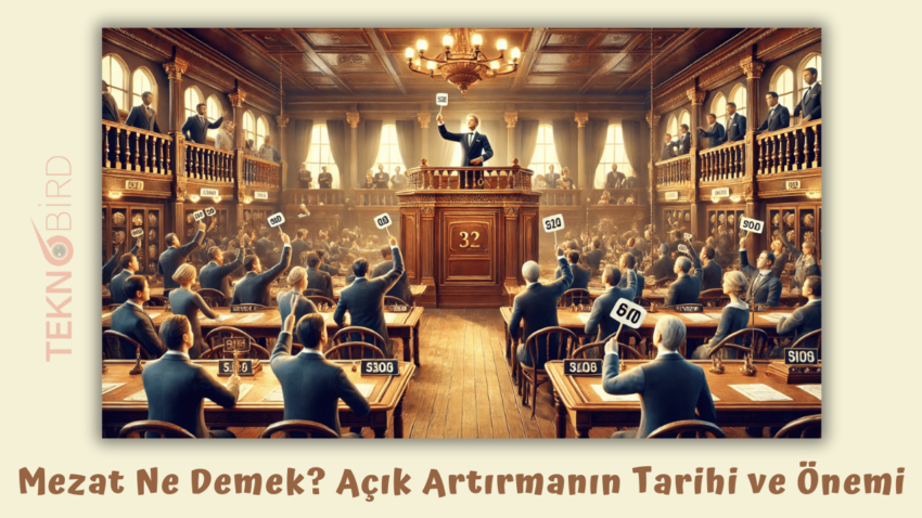 Mezat Ne Demek? Açık Artırmanın Tarihi ve Önemi