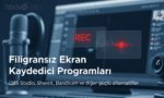 OBS Studio, iTop Screen Recorder, ShareX, Bandicam ve diğer güçlü alternatifler