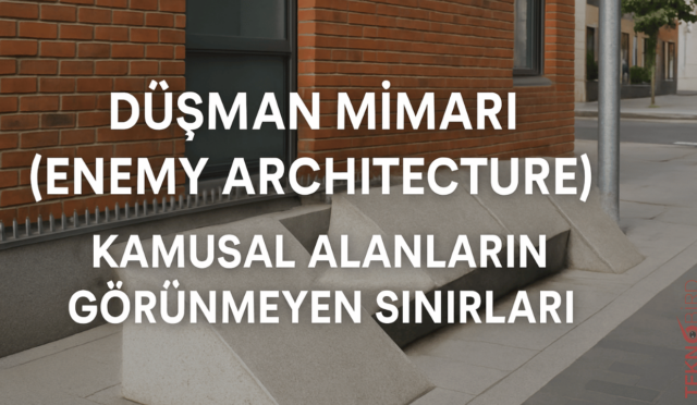 Düşman Mimari (Enemy Architecture): Kamusal Alanların Görünmeyen Sınırları
