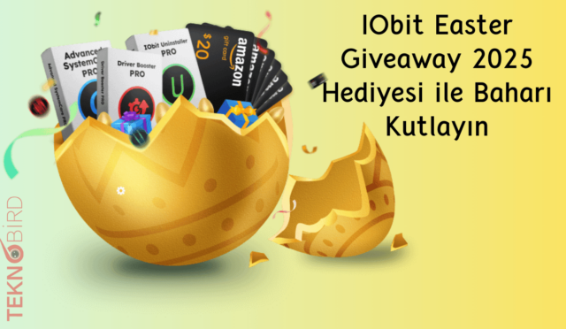 IObit Easter Giveaway 2025 Hediyesi ile Baharı Kutlayın