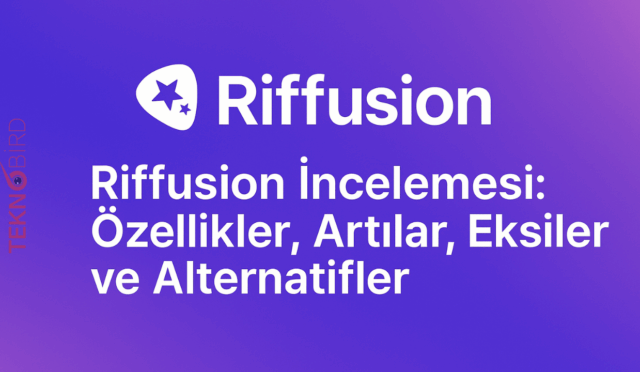 Riffusion İncelemesi: Özellikler, Artılar, Eksiler ve Alternatifler