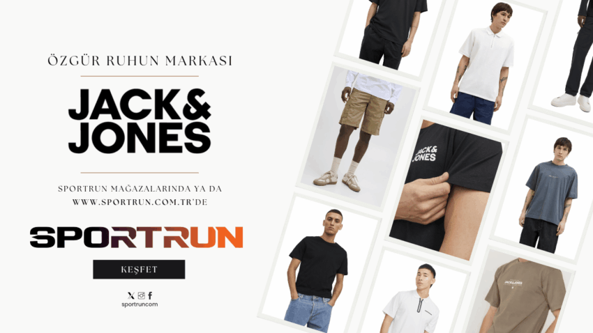 Jack & Jones Yeni Sezon Modeller Sportrun’da!