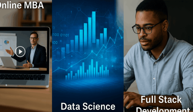 The Digital Trinity: How Online MBA, Data Science, and Full Stack Development are Shaping the Future of Work
