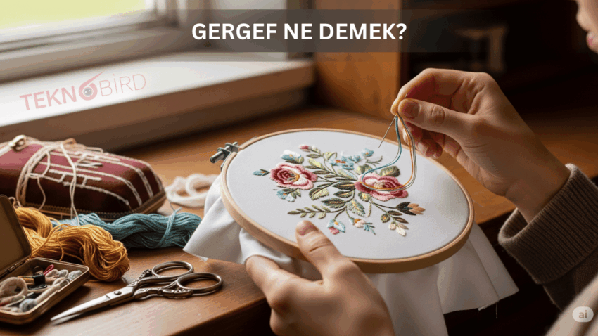 Gergef Ne Demek? El Sanatlarının Zarif Dünyasına Yolculuk