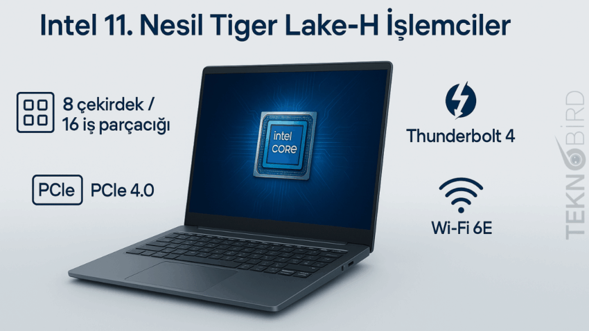 Intel Tiger Lake‑H APU Özellikleri – Güç ve Verimliliğin Buluşması