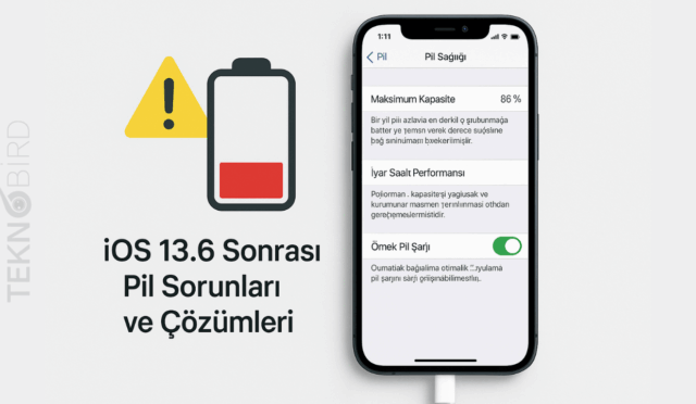 iPhone iOS 13.6 Pil Sorunları Nasıl Giderilir ve Çözülür?