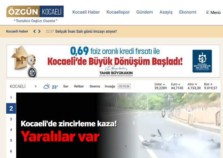 Günün En Çok Konuşulan Kocaeli Haberleri: Özgün Kocaeli