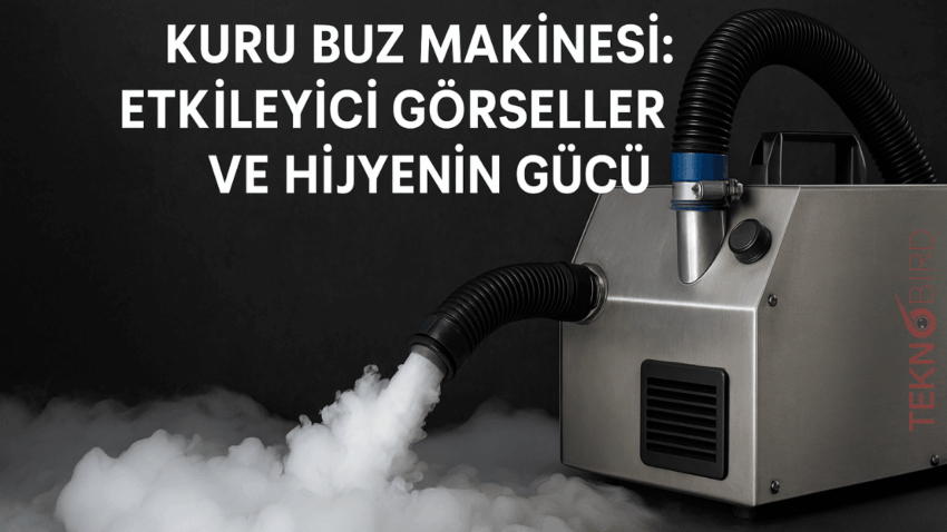 Kuru Buz Makinesi: Etkileyici Görseller ve Hijyenin Gücü