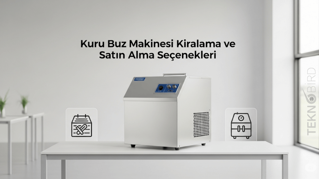 Kuru Buz Makinesi Kiralama ve Satın Alma Seçenekleri