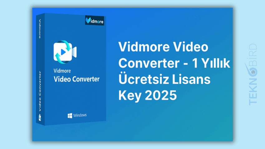 Vidmore Video Converter – 1 Yıllık Ücretsiz Lisans Key 2025