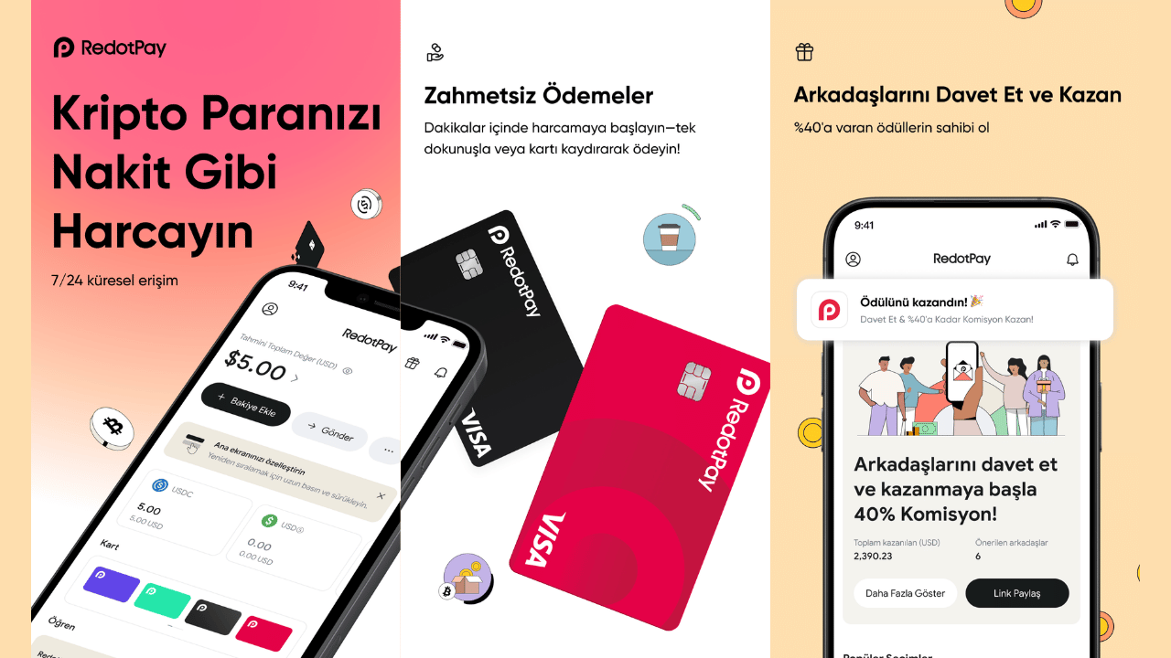 Kripto Parayla Harcamanın En Pratik Yolu: RedotPay