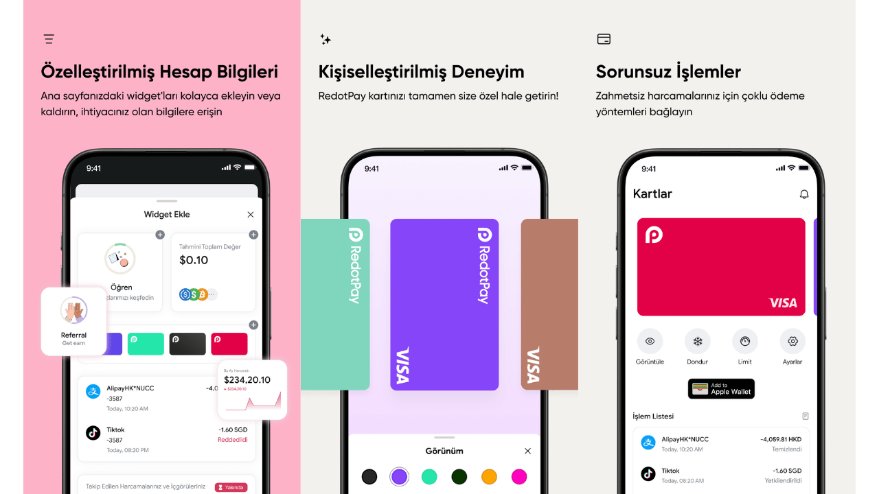 RedotPay Uygulamasıyla Kişiselleştirilmiş ve Sorunsuz Kripto Deneyimi