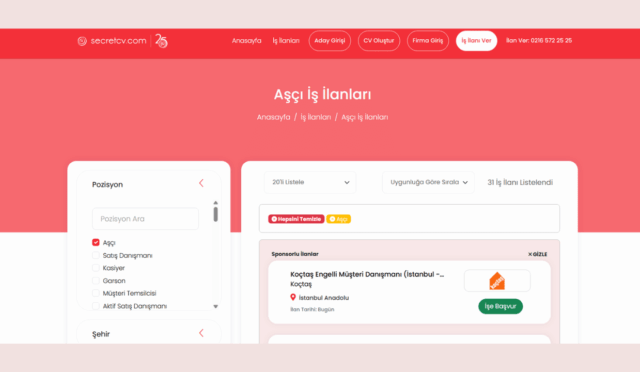 Secret CV ile Doğru İşe Doğru İnsanı Bulun!