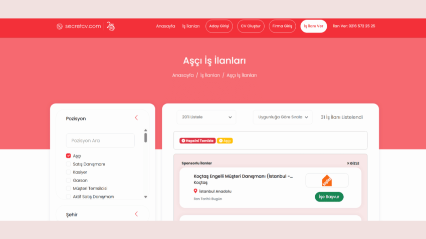 Secret CV ile Doğru İşe Doğru İnsanı Bulun!