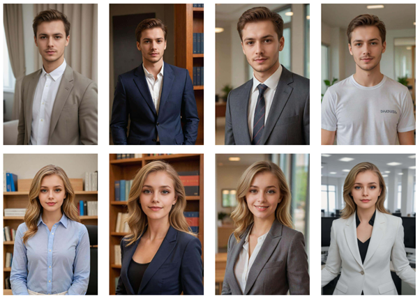 Fotor AI Headshot Generator Portre Oluşturma