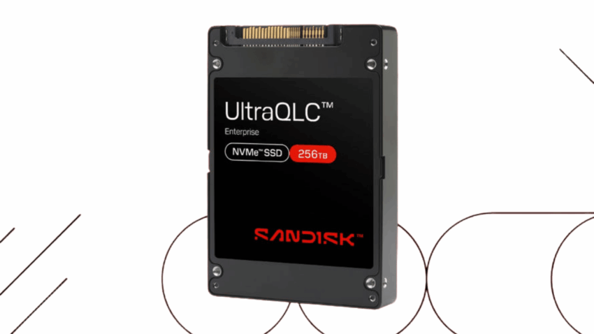 SanDisk, 256 TB Kapasiteli UltraQLC SSD Sürücüsünü Tanıttı