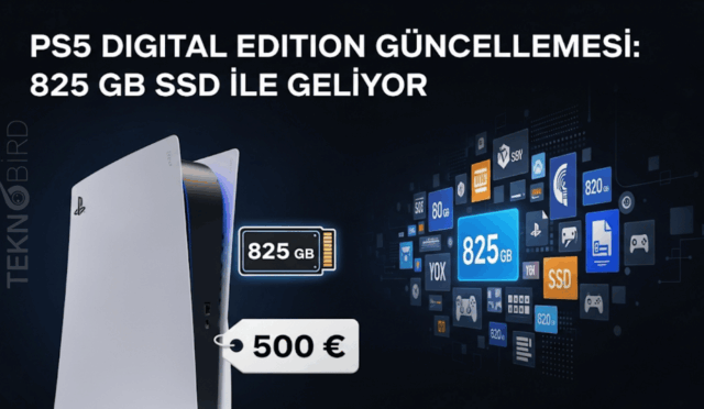 Sony, Daha Küçük SSD’li PlayStation 5 Digital Edition Hazırlıyor