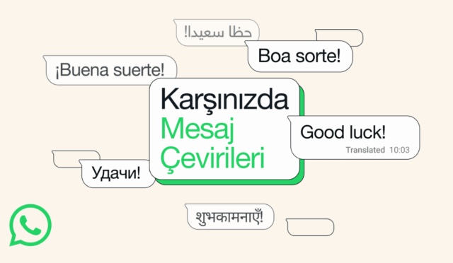 WhatsApp, yerleşik mesaj çevirmeni ile güncellendi