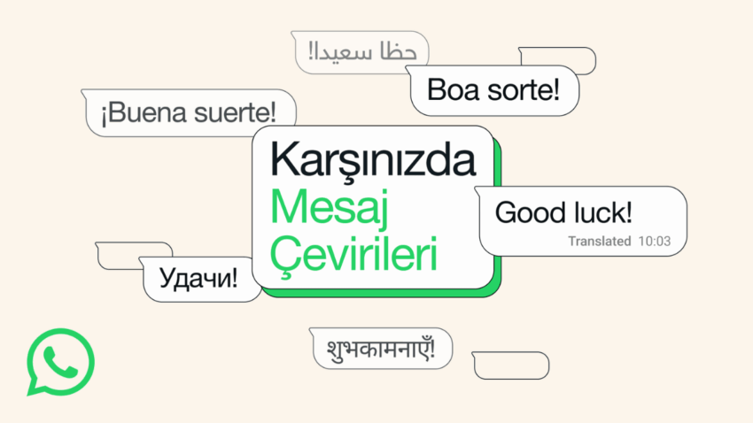 WhatsApp, yerleşik mesaj çevirmeni ile güncellendi
