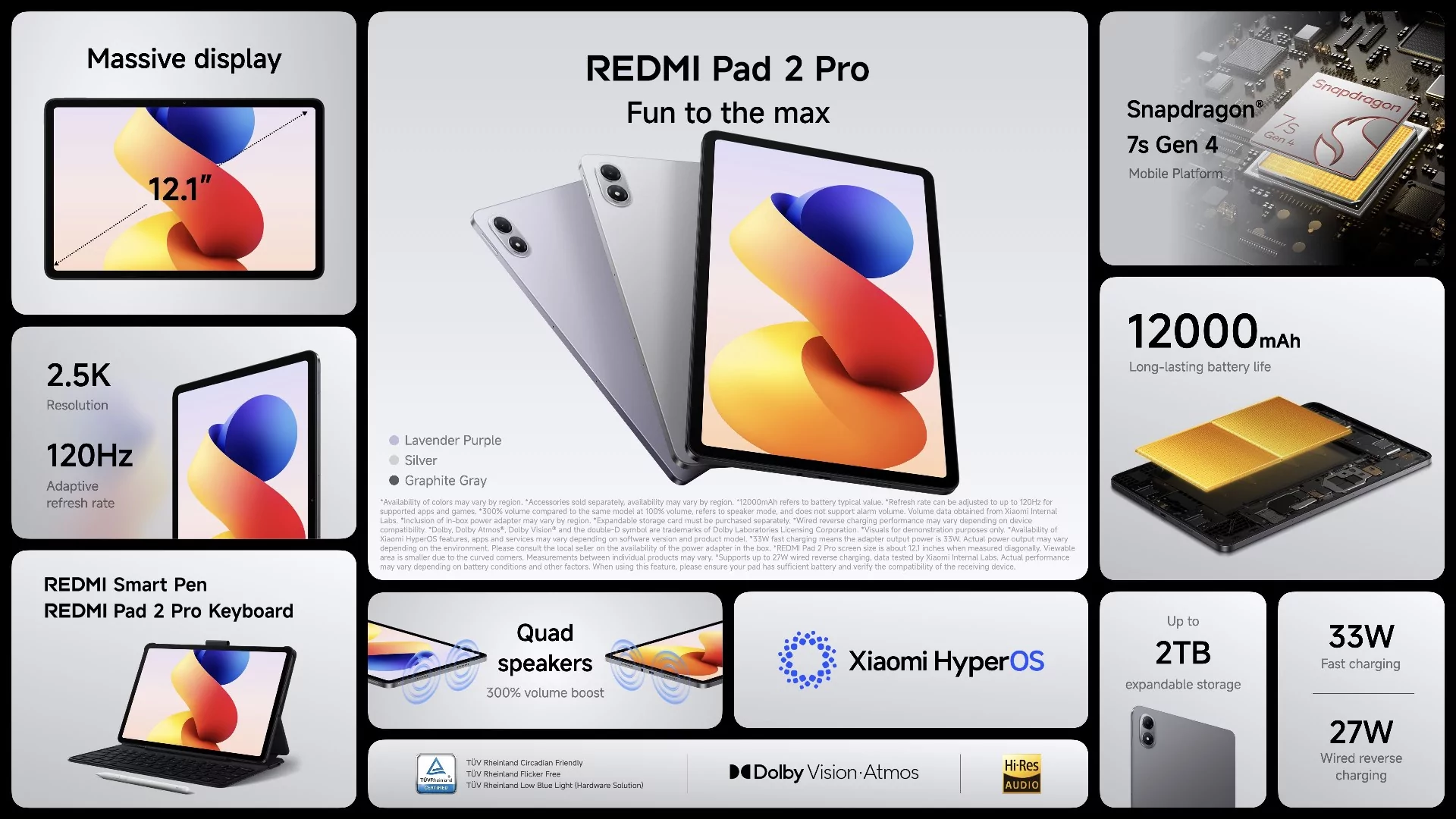 REDMI Pad 2 Pro – Maksimum Eğlence ve Performans