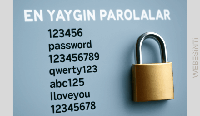 2025 Yılının En Popüler Parolaları: Neden "123456" Hala Lider?