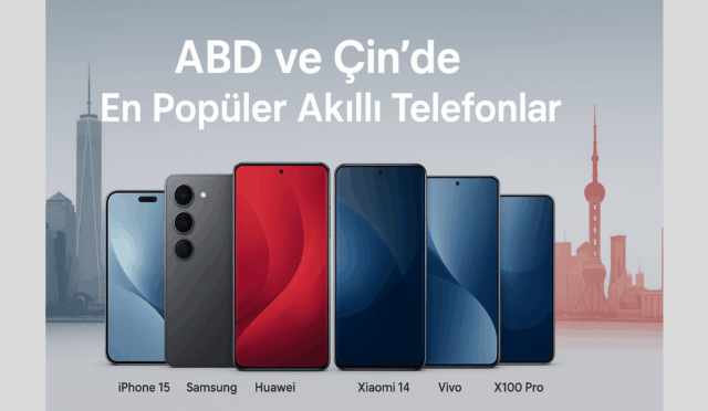 ABD ve Çin’de En Popüler Akıllı Telefonlar Açıklandı: iPhone Zirvede Değil